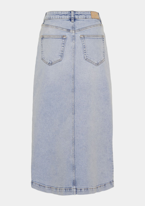 I SAY Torino Denim Skirt Skirts 670 Blue Wash Denim