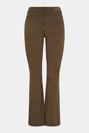 I SAY Toscana Flare Pant Pants 368 Taupe