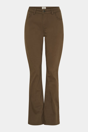 I SAY Toscana Flare Pant Pants 368 Taupe