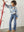 I SAY Verona Flare Jeans Pants 700 Mid Denim Wash
