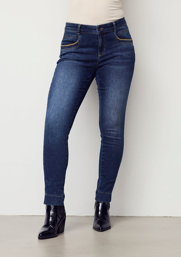 I SAY Verona Jeans Pants 611 Deep Blue