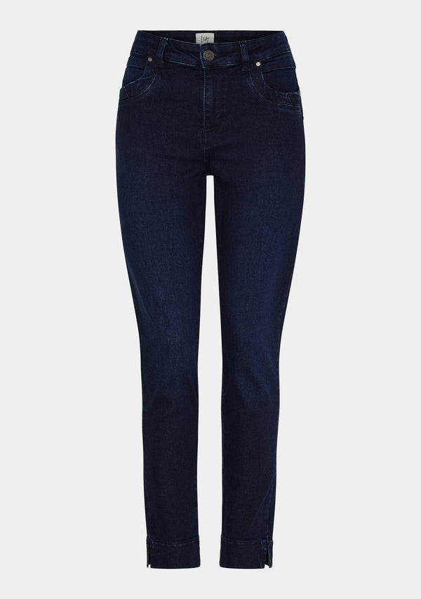 I SAY Verona Jeans Pants 975 Deep Dark Denim