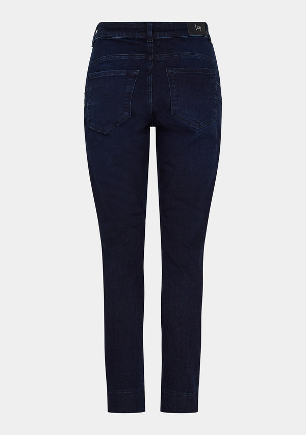 I SAY Verona Jeans Pants 975 Deep Dark Denim