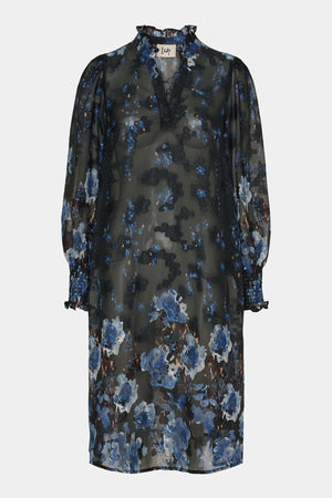 I SAY Vibse Printed Dress Dresses N44 Flower Border