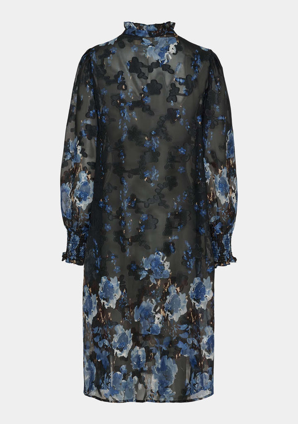 I SAY Vibse Printed Dress Dresses N44 Flower Border