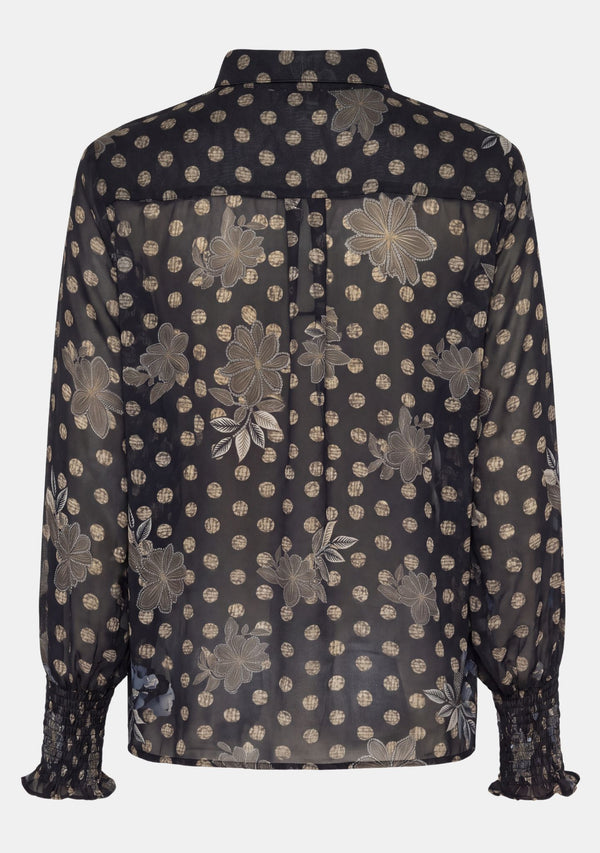 I SAY Vibse Shirt Shirts N64 Flower/Dot Print