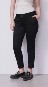 I SAY Isay Chino Pant Pants 900 Black