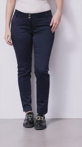 I SAY Isay Chino Pant Pants 640L LONG Navy